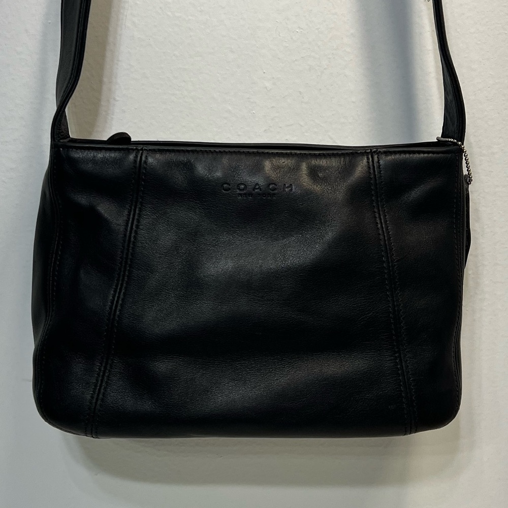 🤍🥀VEUC Coach Lexington Zip Black 4186  Shoulder Bag - Picture 9 of 12